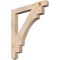 Ekena Millwork Merced Craftsman Smooth Bracket, Douglas Fir, 3 1/2"W x 32"D x 36"H BKT04X32X36MRC04SDF - alternate 1